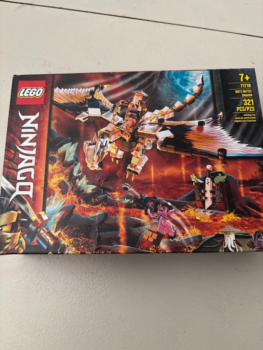 Ninjago wu’s battle dragon